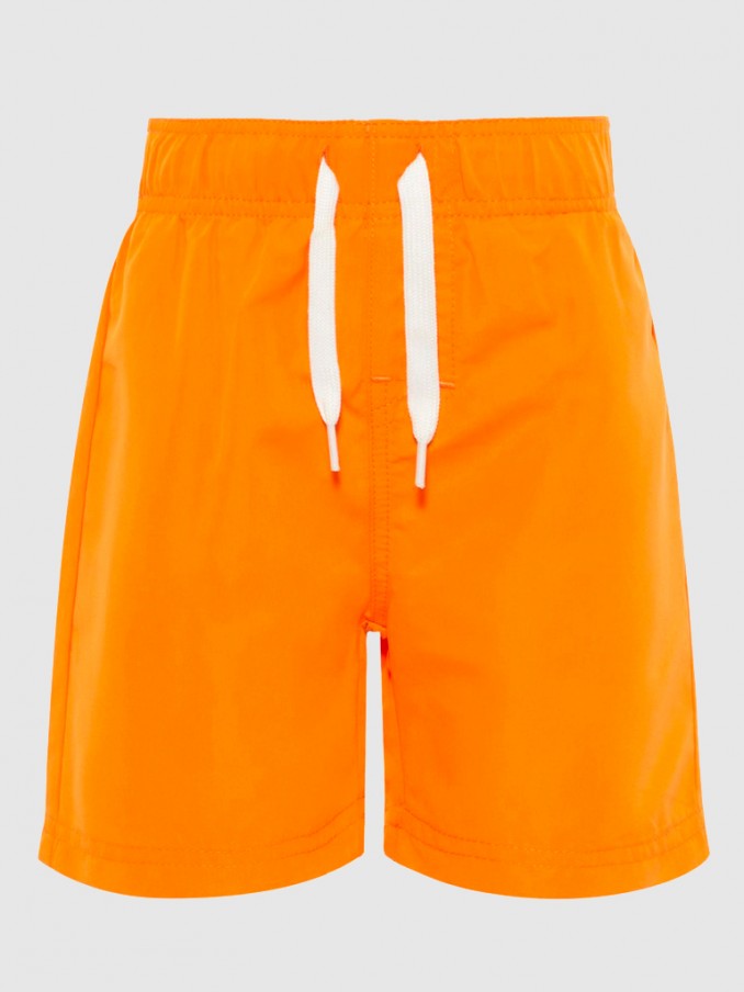 Pantalones Cortos Nio Naranja Name It