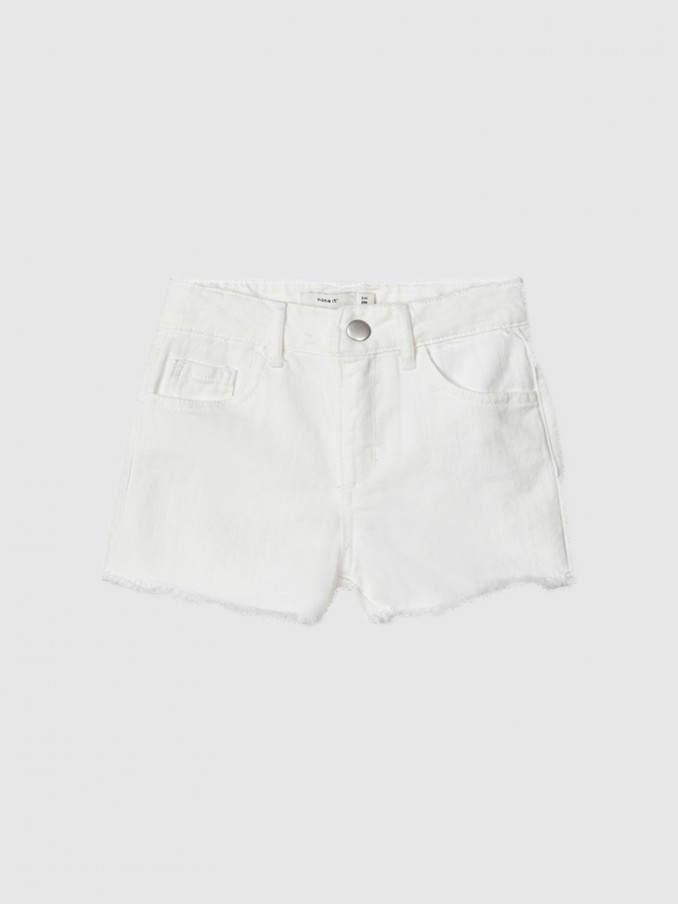 Shorts Girl White Name It