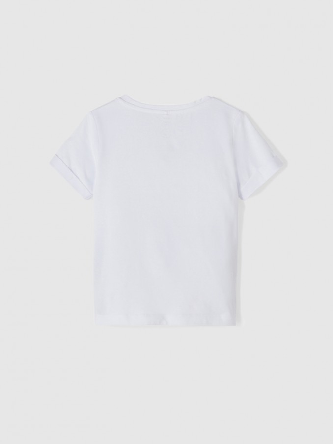Camiseta Niño Blanco Name It