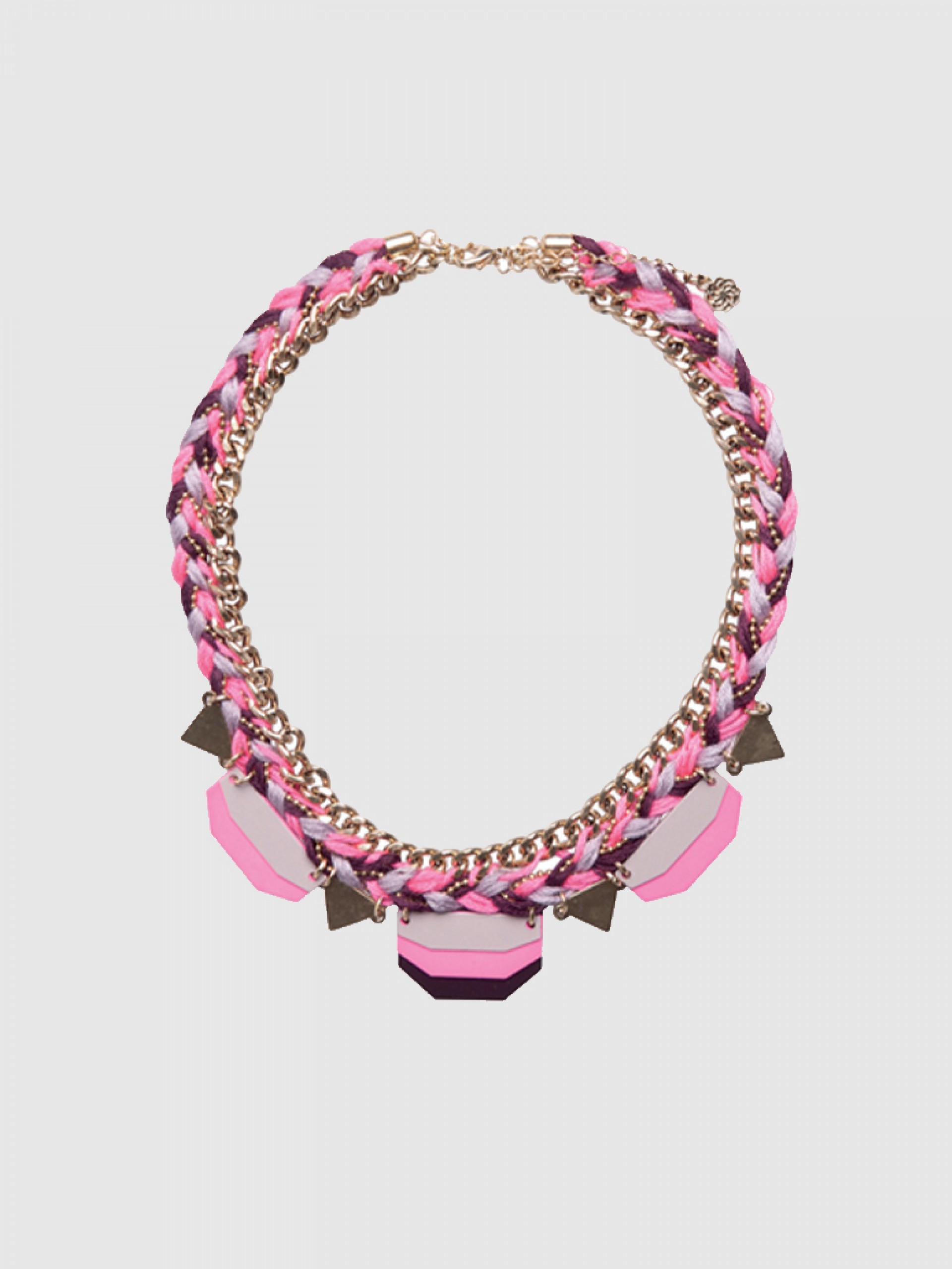 Necklace Woman Rose Pieces