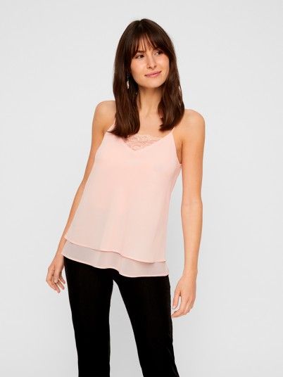 Blusa Mujer Rosa Pieces