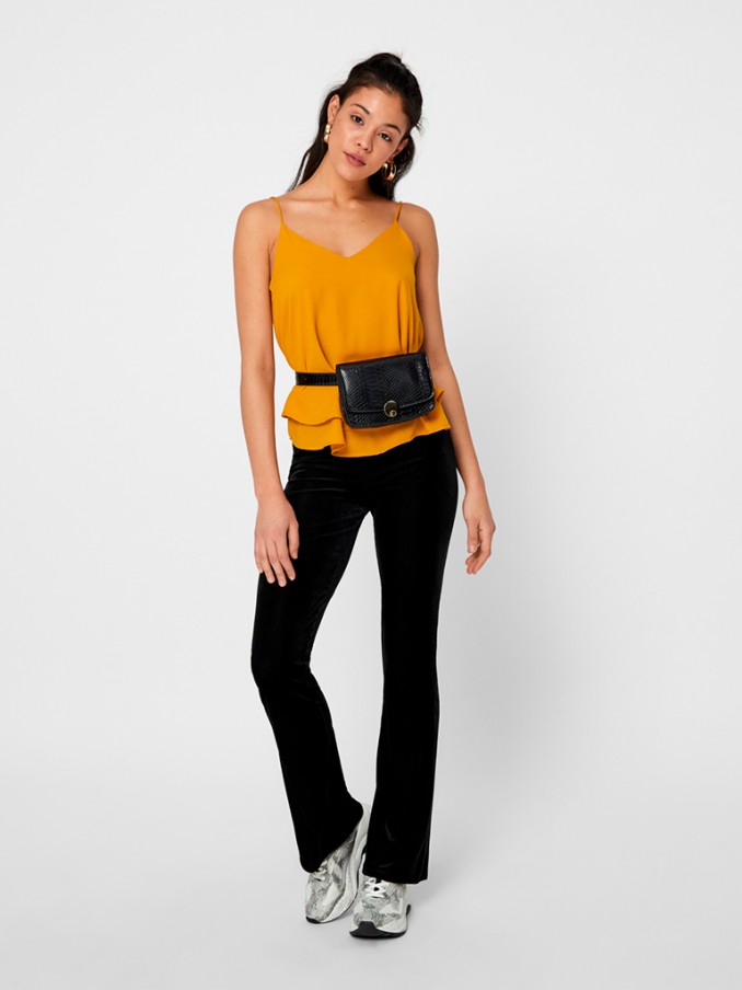 Shirt Woman Mustard Pieces