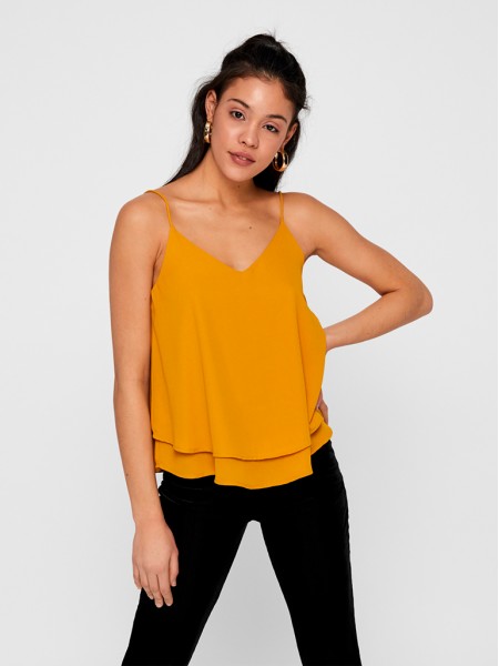 Shirt Woman Mustard Pieces