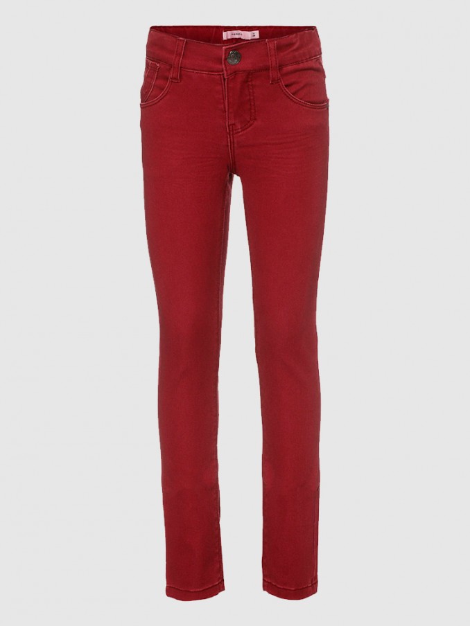 Jeans Nia Rojo Name It
