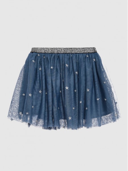 Skirt Girl Navy Blue Name It