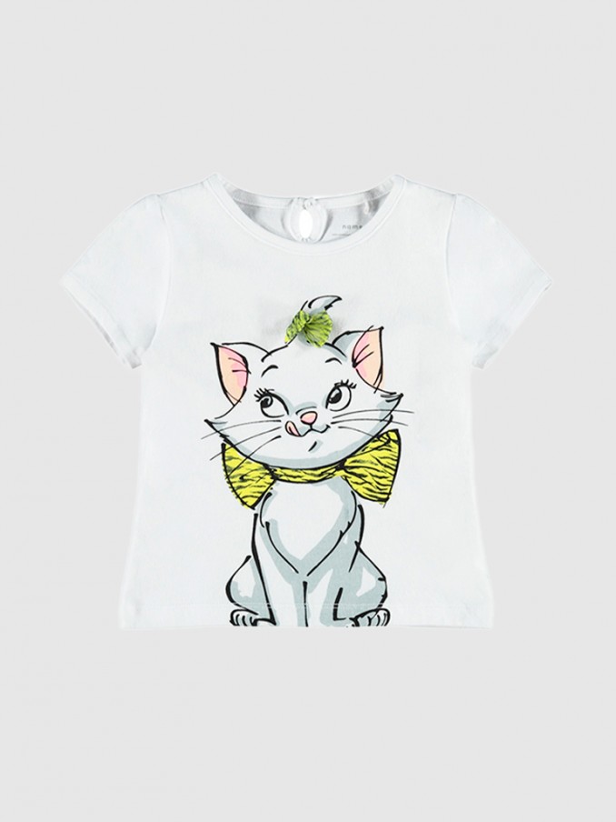 T-Shirt Girl White Name It