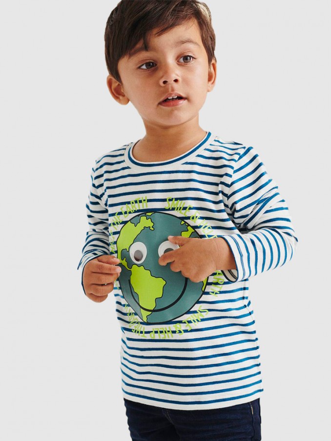 Sweatshirt Boy Blue Stripe Name It