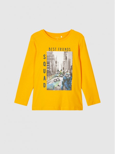 Sweatshirt Boy Yellow Name It