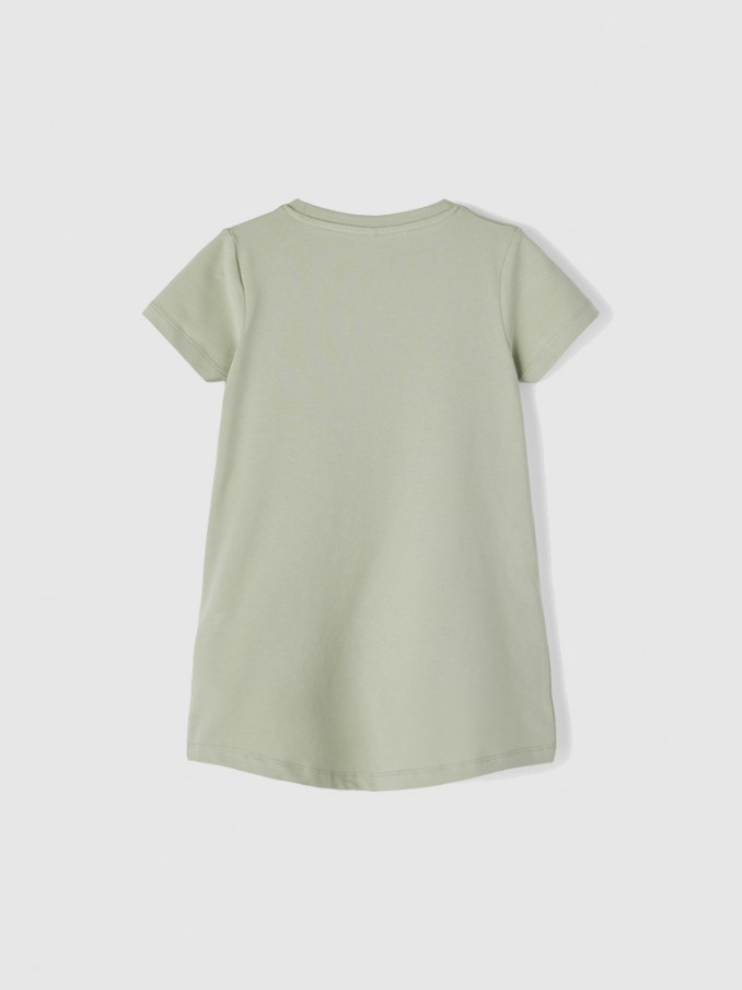 Camiseta Niña Verde Name It