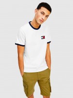 Camiseta Hombre Blanco Tommy Jeans Camiseta Hombre Blanco Tommy Jeans