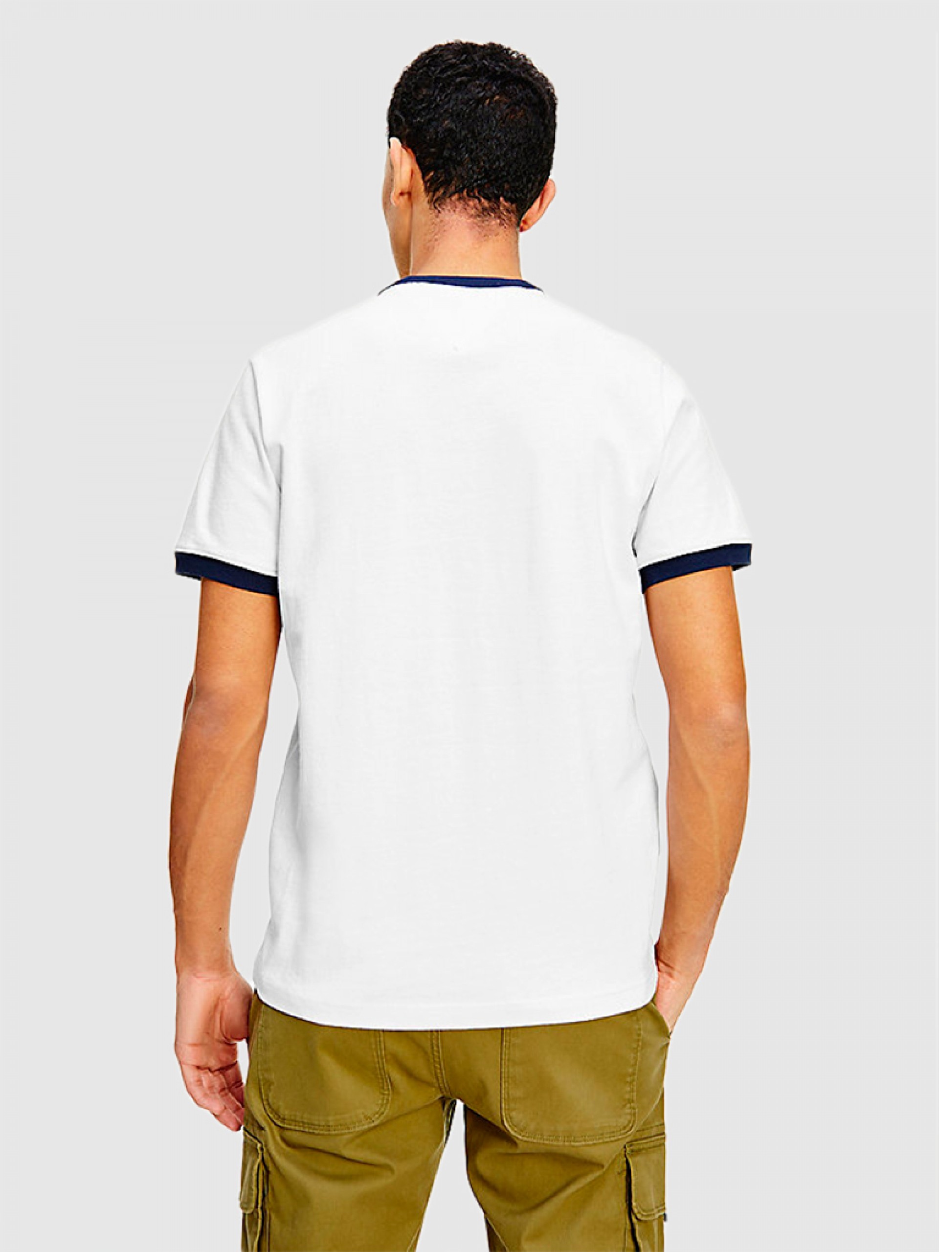 Camiseta Hombre Blanco Tommy Jeans