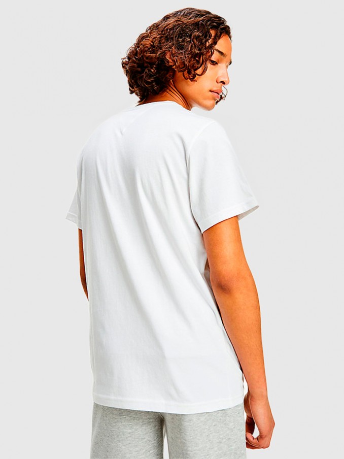 T-Shirt Man White Tommy Jeans