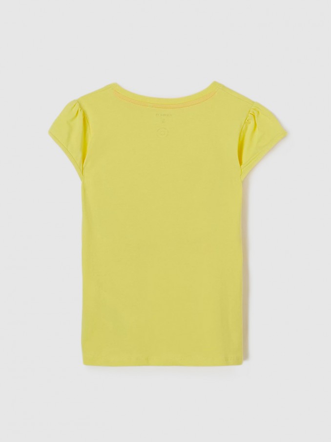 Camiseta Niña Amarillo Name It