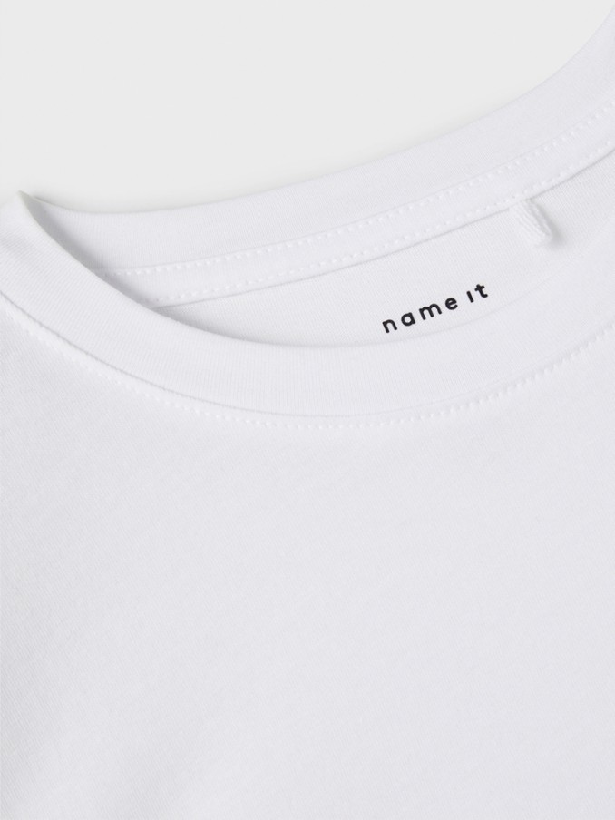 Camiseta Niña Blanco Name It
