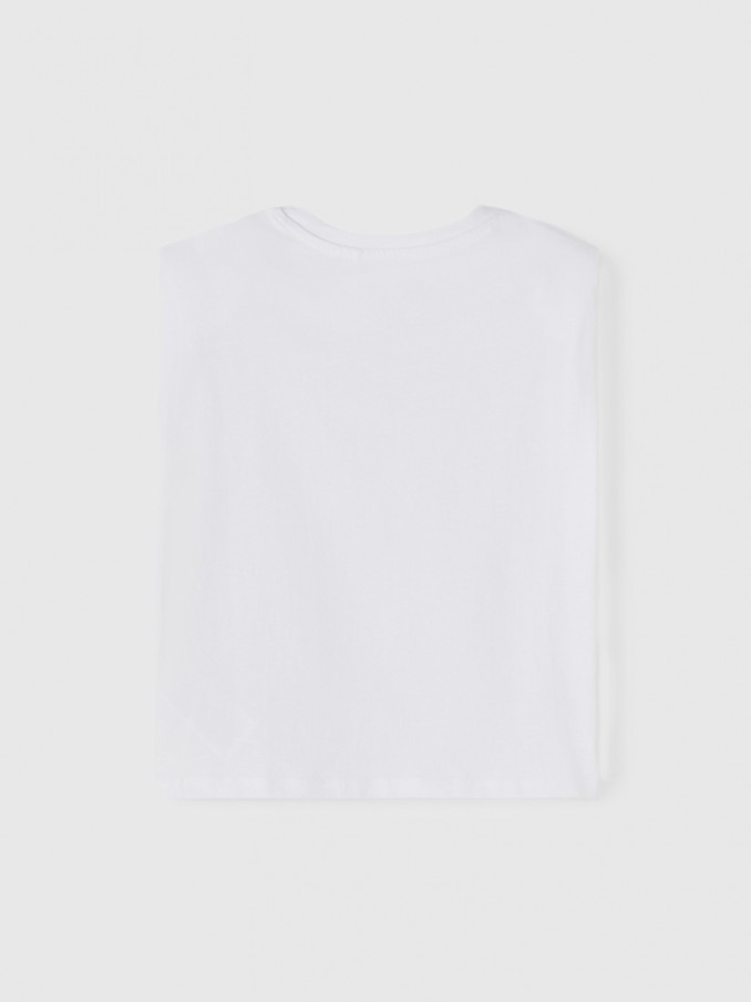 Camiseta Niña Blanco Name It