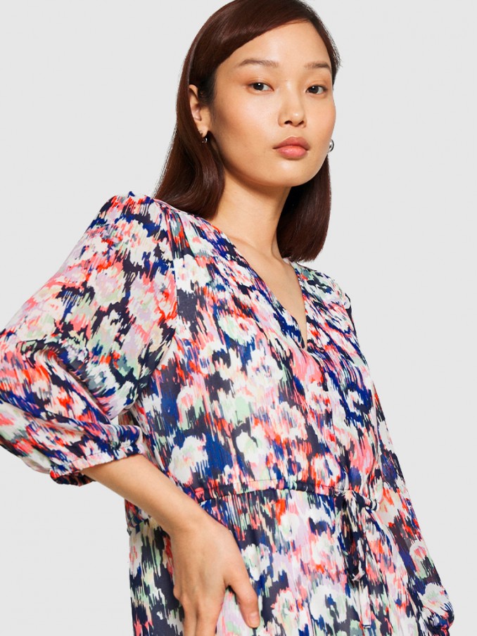 Dress Woman Multicolor Only