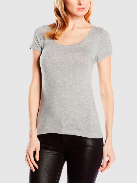 Blusa Mujer Gris Only