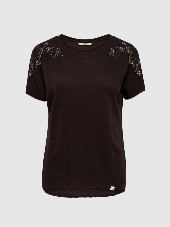 Shirt Woman Dark Grey Only