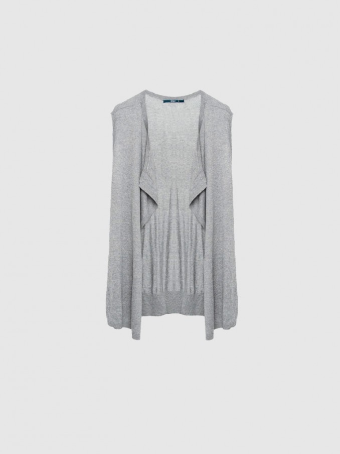 Chaleco Mujer Gris Only