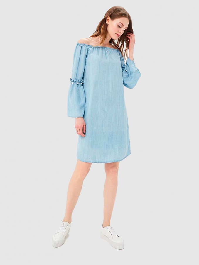 Vestido Mujer Jeans Ligeros Only