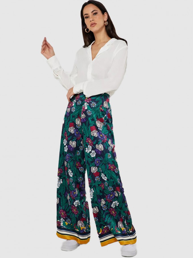 Pants Woman Navy Blue Only