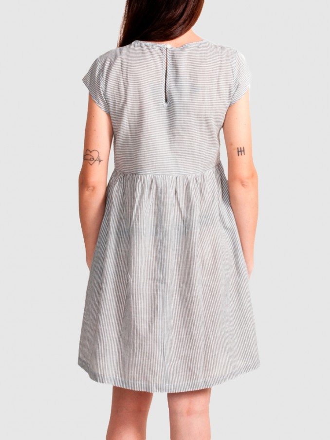 Dress Woman Light Gray Only