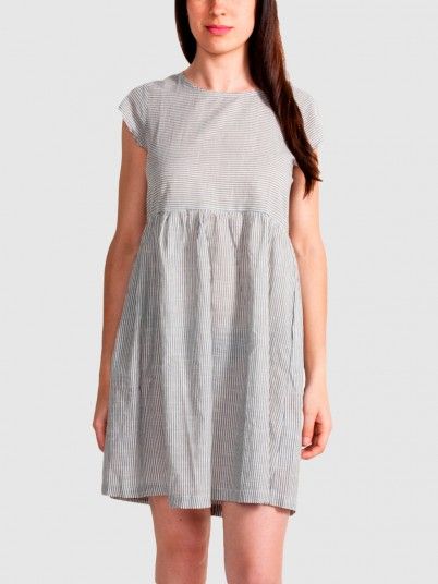 Vestido Mujer Gris Claro Only