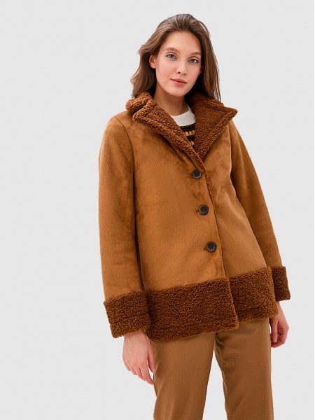 Jacket Woman Brown Only