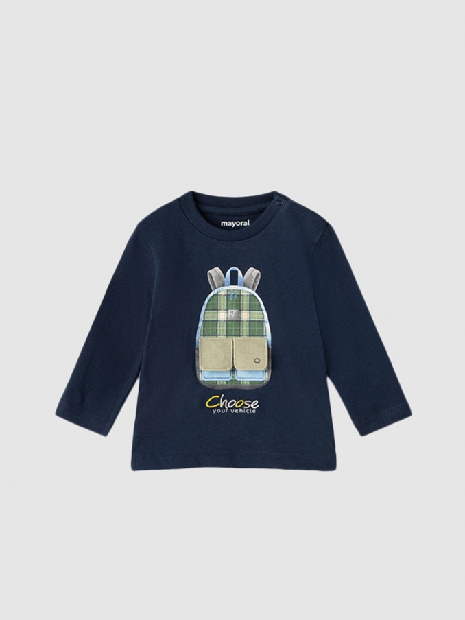 Sweatshirt Beb Menino Play Mochila Mayoral