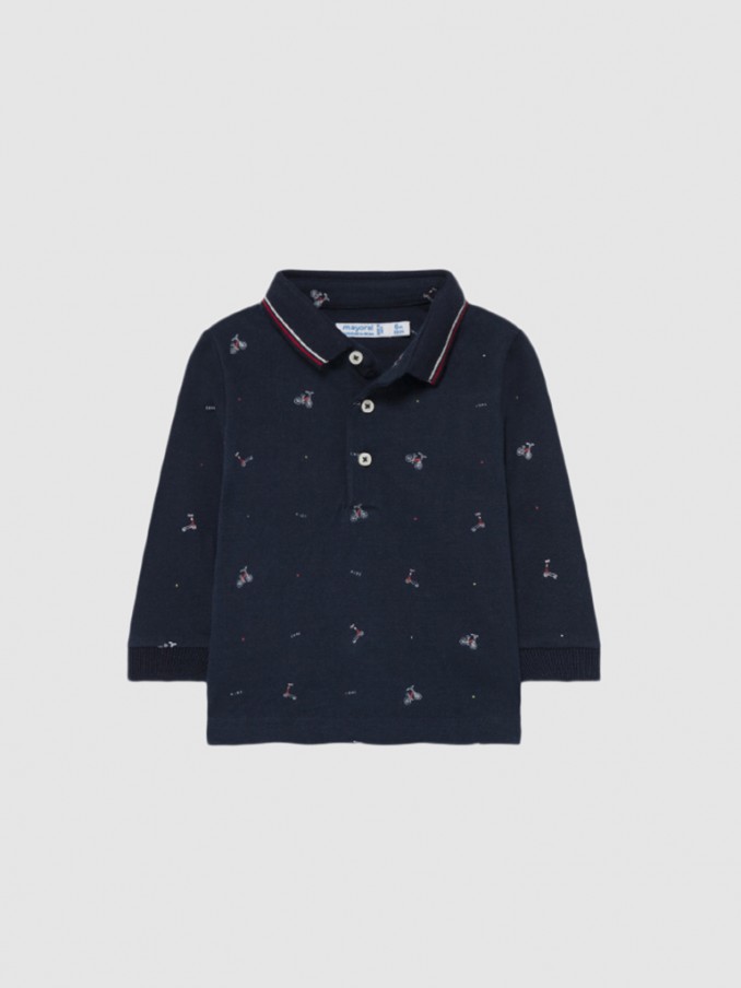 Polo Bebe Nio Azul Marino Mayoral