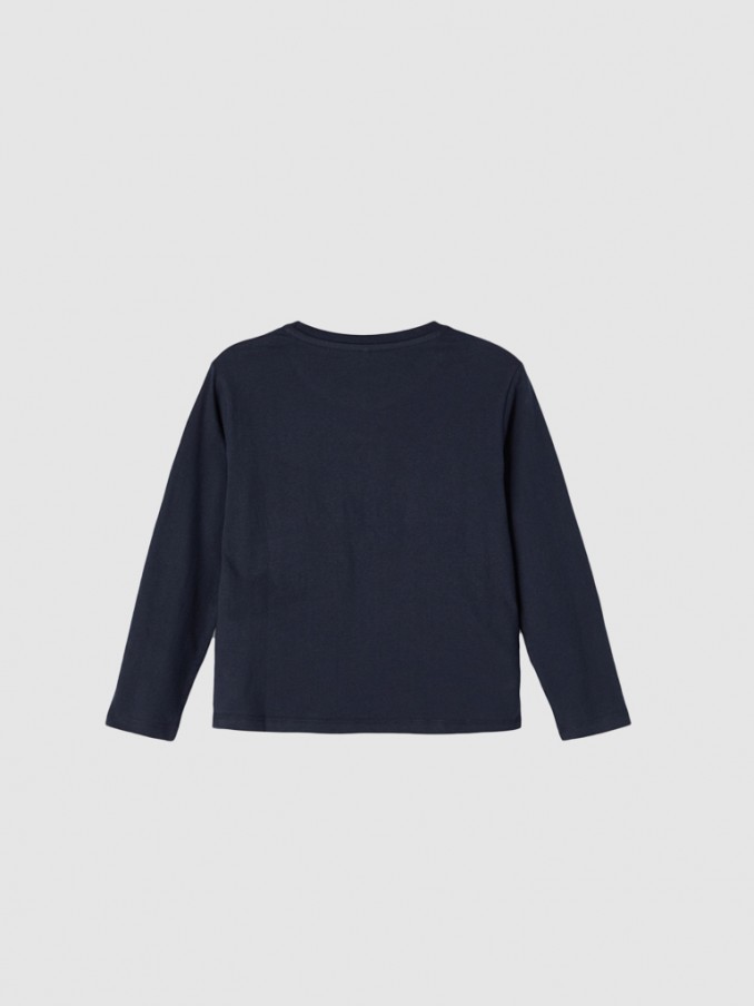 Sweatshirt Niña Azul Marino Name It