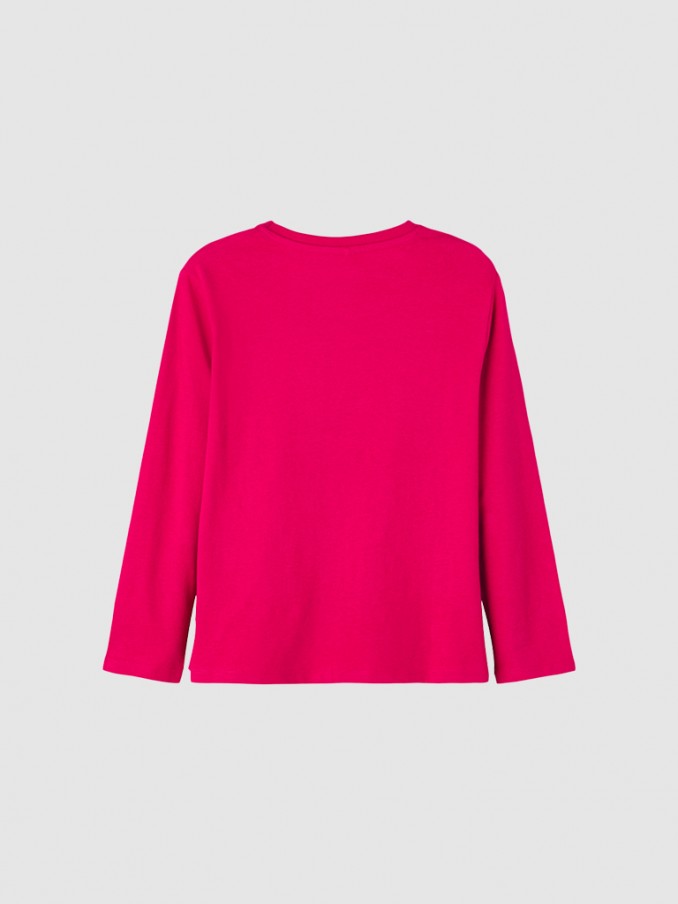 Sweatshirt Niña Rosa Fucsia Name It