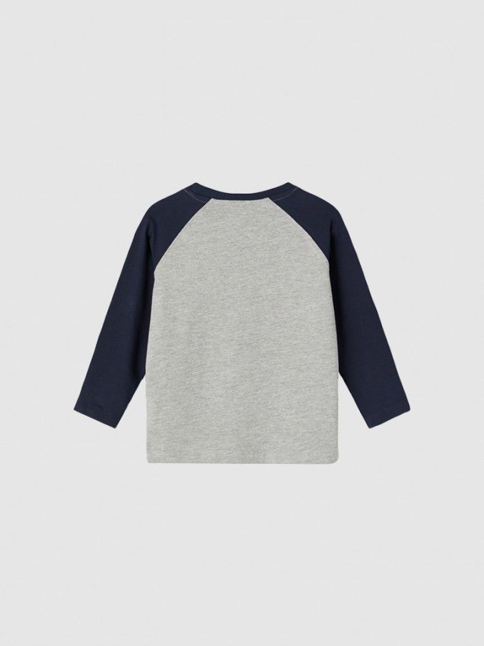 Sweatshirt Niño Gris Name It