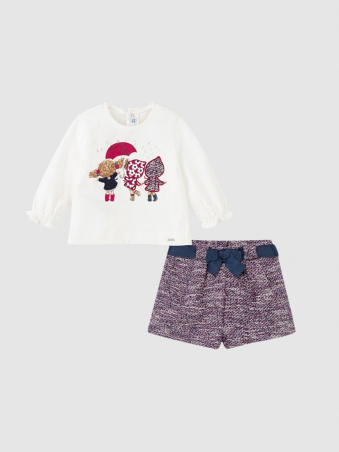 Conjunto Bebe Nia Rojo Mayoral