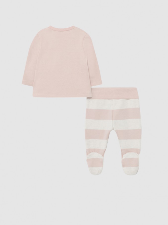 Conjunto Bebe Niña Rosa Mayoral
