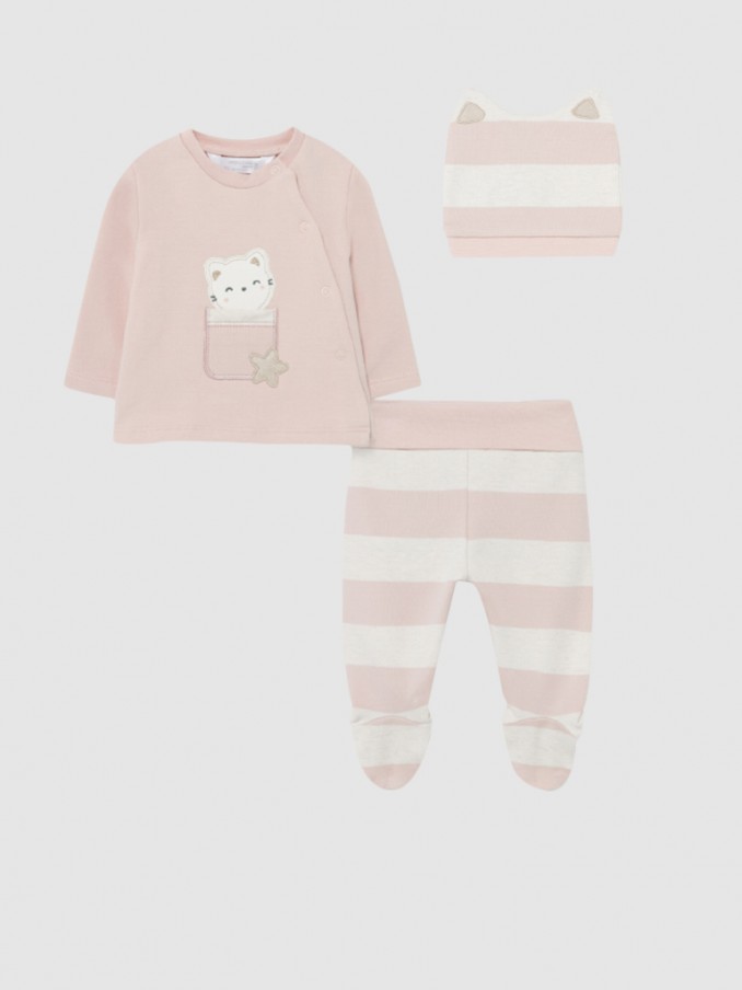 Conjunto Bebe Niña Rosa Mayoral