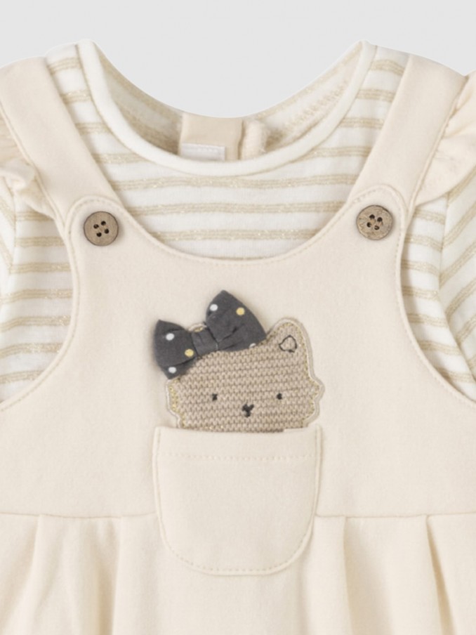 Conjunto Bebe Niña Beige Mayoral