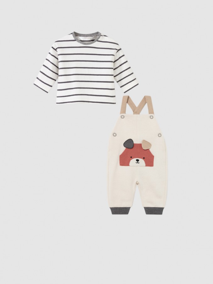Conjunto Bebe Nio Crema Mayoral