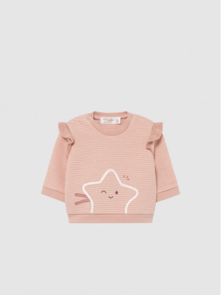 Sweatshirt Baby Girl Rose Mayoral