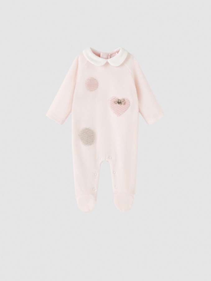Babygrows Baby Girl Light Pink Mayoral