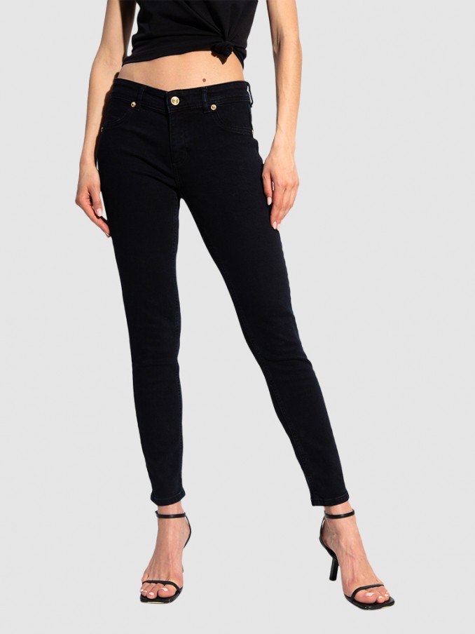 Jeans Mujer Jeans Oscuros Versace