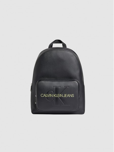 Backpack Woman Black Calvin Klein
