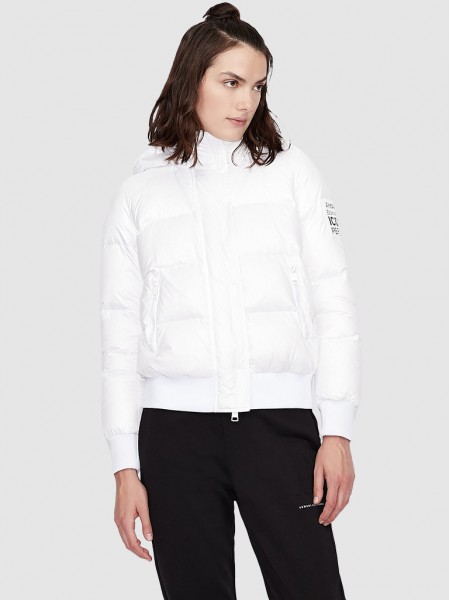 Jacket Woman White Armani Exchange