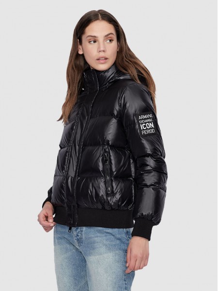 Jacket Woman Black Armani Exchange