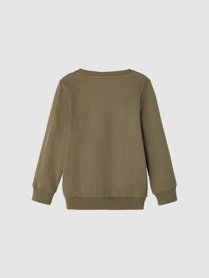 Sweatshirt Niño Verde Name It