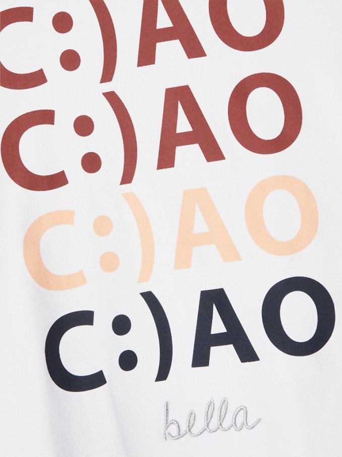 Sweatshirt Niña Blanco Name It