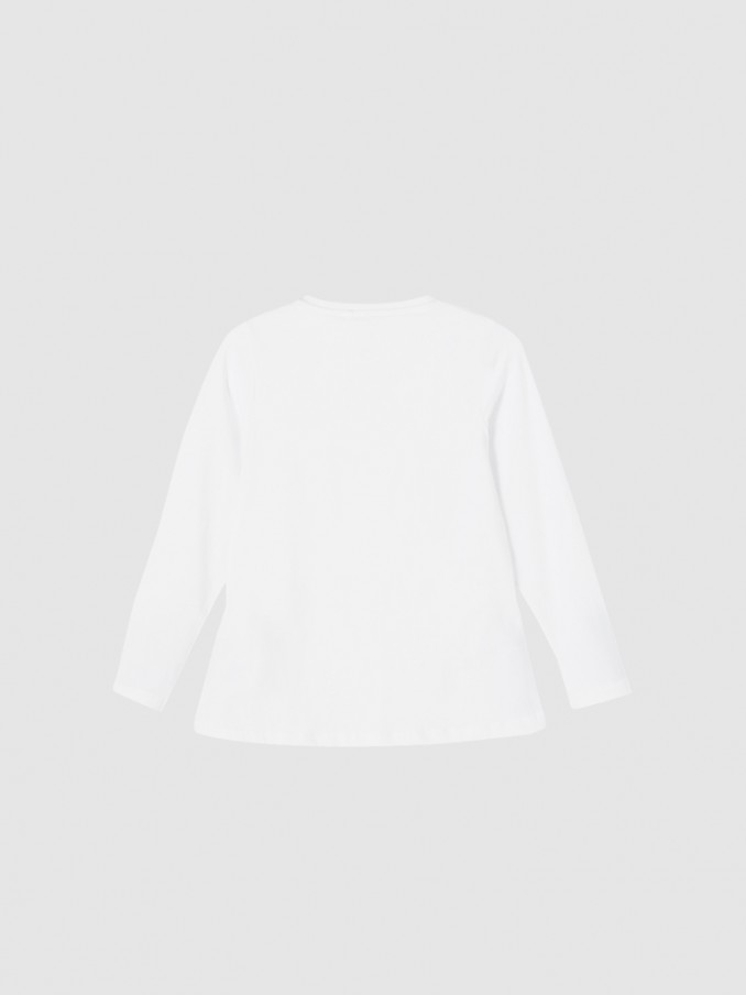Sweatshirt Niña Blanco Name It