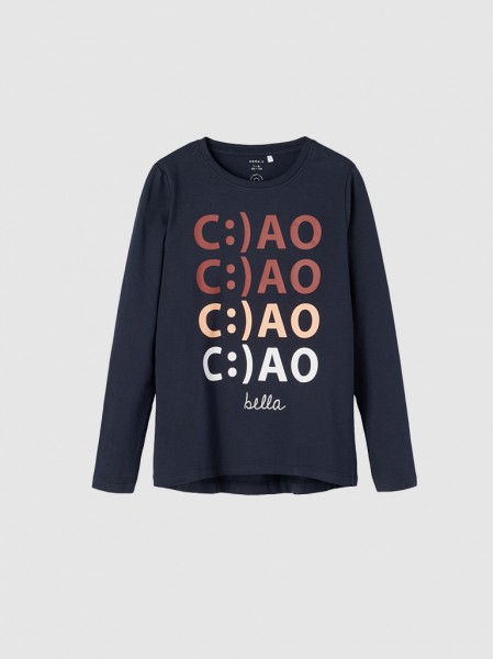 Sweatshirt Nia Azul Marino Name It