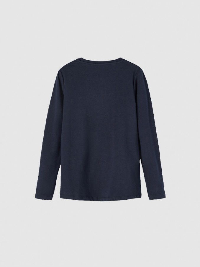 Sweatshirt Niña Azul Marino Name It