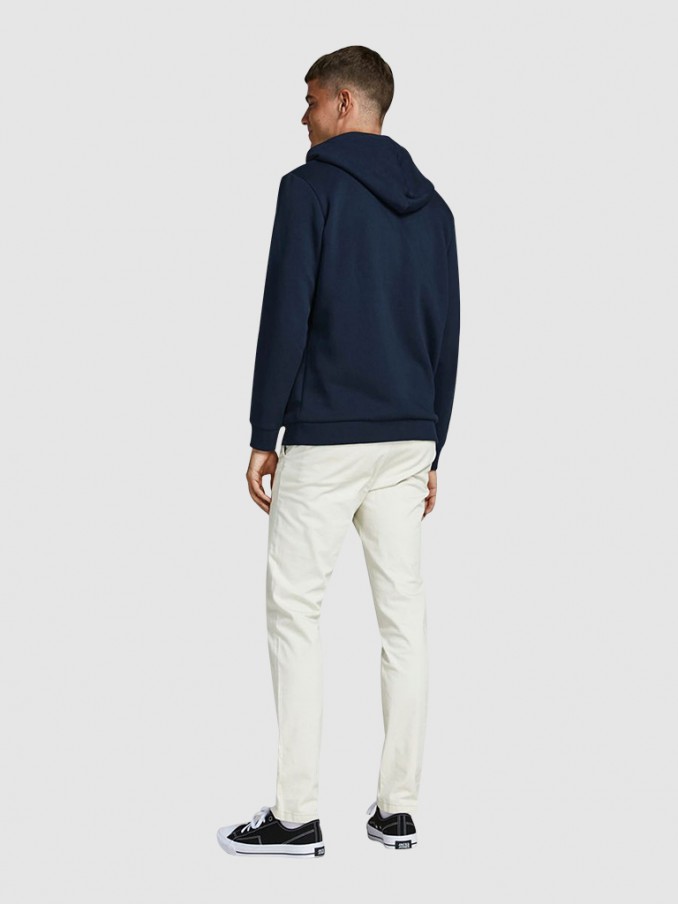 Sweatshirt Hombre Azul Marino Jack & Jones